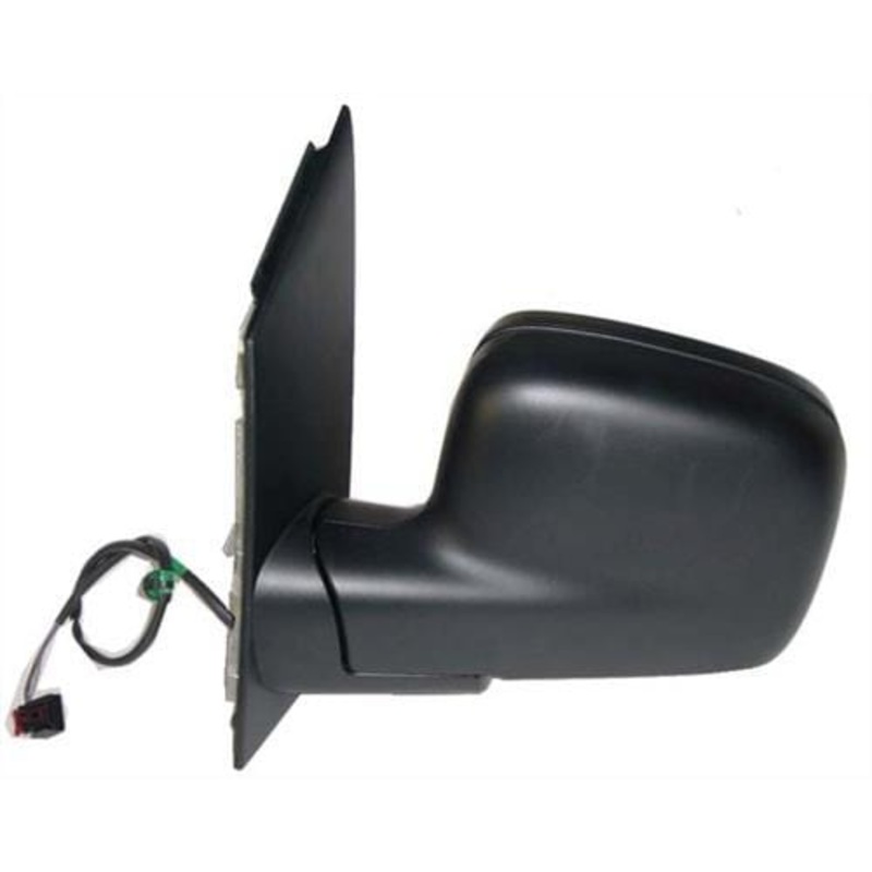 Volkswagen Caddy Van 2010-2015 Door Mirror Electric Heated Type With Black Cover Passenger Side L