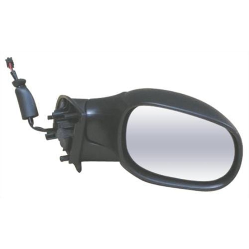 Citroen C3 5 Door Hatchback 2005-2009 Door Mirror Electric Not Heated Manual Fold Type With Black Cover Driver Side R