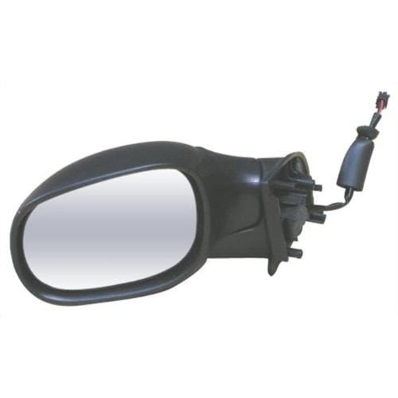 Citroen C3 5 Door Hatchback 2005-2009 Door Mirror Electric Not Heated Manual Fold Type With Black Cover Passenger Side L