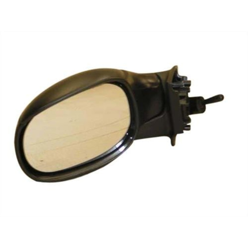 Citroen C3 5 Door Hatchback 2005-2009 Door Mirror Manual Type With Black Cover Passenger Side L