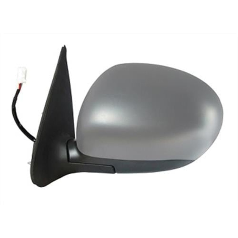 Nissan Juke Hatchback 2010-2014 Door Mirror Electric Not Heated Manual Fold Type With Primed Cover Passenger Side L