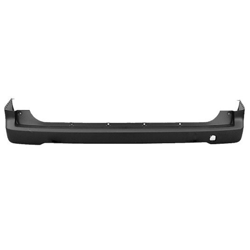 Nissan NV200 Van 2010-2018 Rear Bumper No Sensor Holes No Reflector Holes – Textured