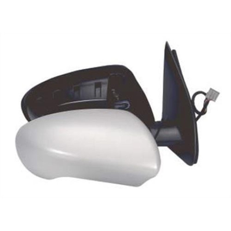 Nissan Qashqai+2 Hatchback 2009-2010 Door Mirror Electric Manual Fold Type With Primed Cover (No Blind Spot Monitoring System) Driver Side R