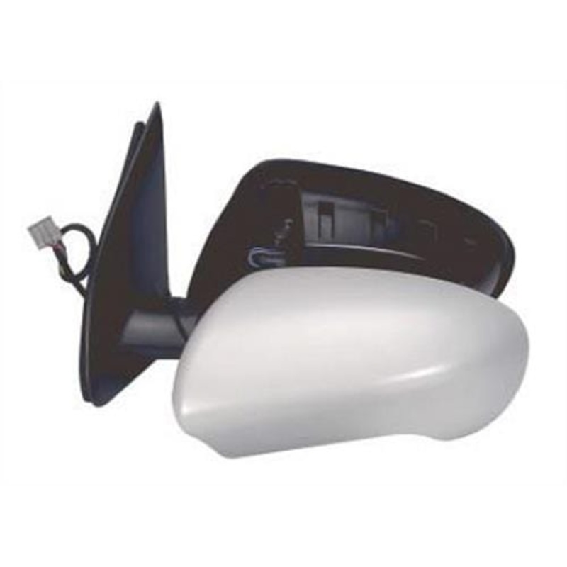 Nissan Qashqai Hatchback 2007-2010 Door Mirror Electric Manual Fold Type With Primed Cover (No Blind Spot Monitoring System) Passenger Side L