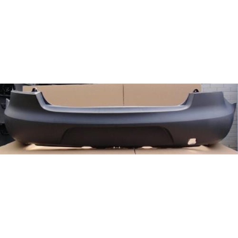 Skoda Superb Hatchback 2008-2013 Rear Bumper No Sensor Holes – Primed