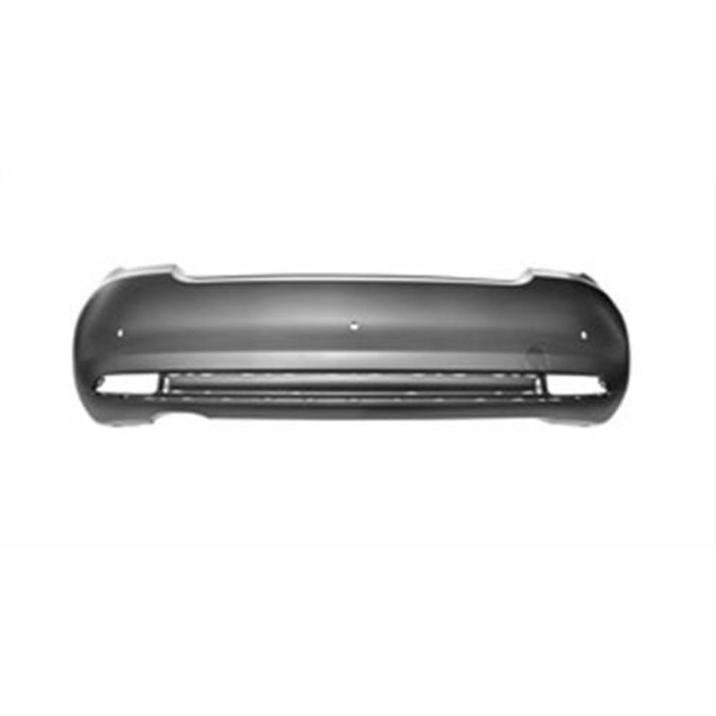 Fiat 500 Hatchback 2015- Rear Bumper With Sensor Holes – Primed (Not S/Abarth Models)