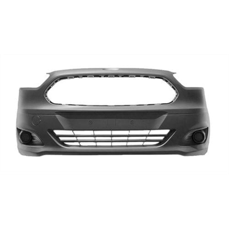 Ford Transit Courier Van 2014-2018 Front Bumper No Lamp Holes – Fully Primed