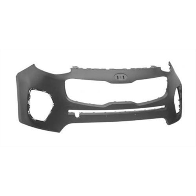 Kia Sportage Hatchback 2016-2018 Front Bumper No Sensor Holes – Needs Priming
