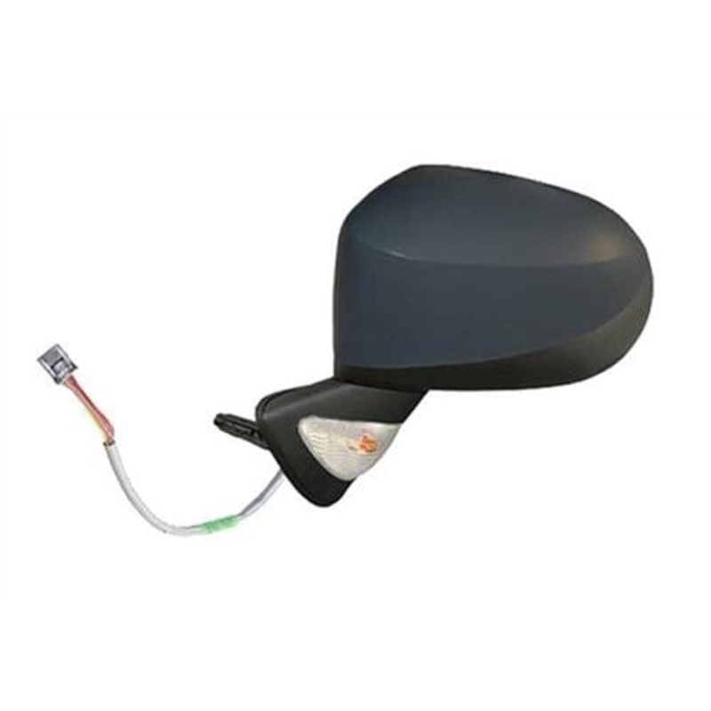 Renault Modus Hatchback 2008-2011 Door Mirror Electric Heated Manual Fold Type With Primed Cover Passenger Side L