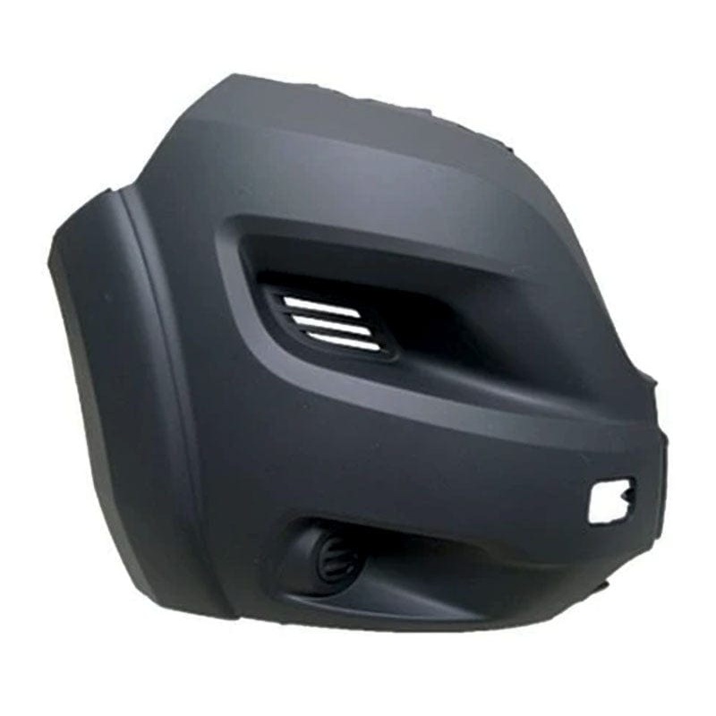 Citroen Relay Van 2014-2017 Front Bumper Corner No Lamp Holes With Wheel Arch Extension Dark Grey Textured – Driver Side R