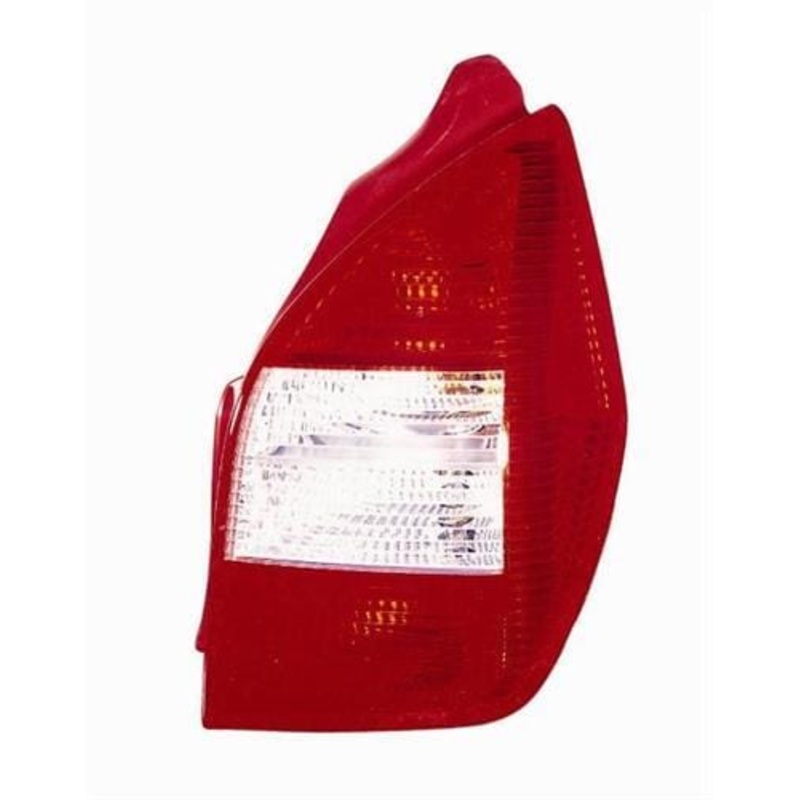 Citroen C2 Hatchback 2008-2010 Rear Lamp Red & White Driver Side R