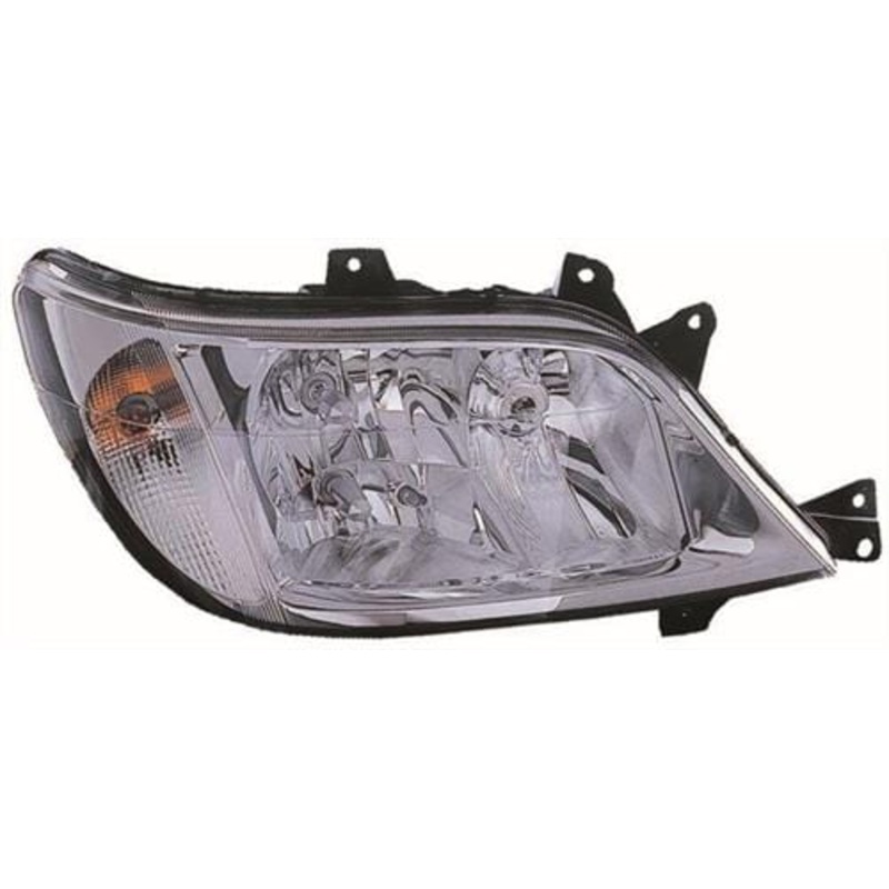 Mercedes Sprinter Van 2003-2006 Headlamp With Fog Lamp Driver Side R