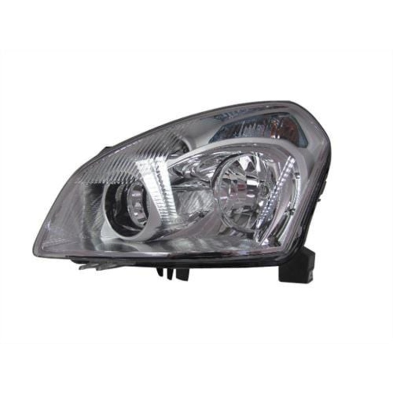 Nissan Qashqai Hatchback 2007-2010 Headlamp Halogen Type Passenger Side L