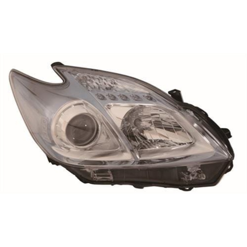 Toyota Prius Hatchback 2009-2012 Headlamp Halogen Type Driver Side R