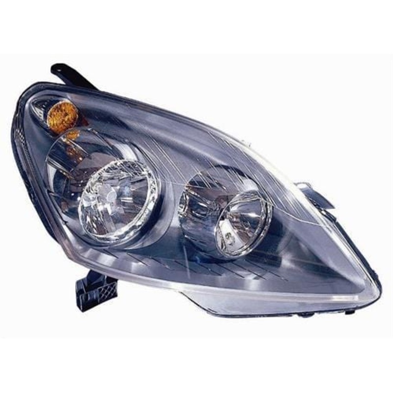 Vauxhall Zafira MPV 2005-2007 Headlamp Halogen Type – Black Driver Side R