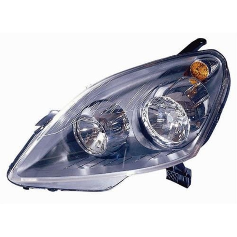 Vauxhall Zafira MPV 2008-2014 Headlamp Halogen Type – Black Passenger Side L