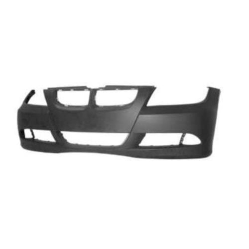 BMW 3 Series 4 Door Saloon 2005-2008 Front Bumper No Wash Jet or Sensor Holes – Primed (Standard Models)