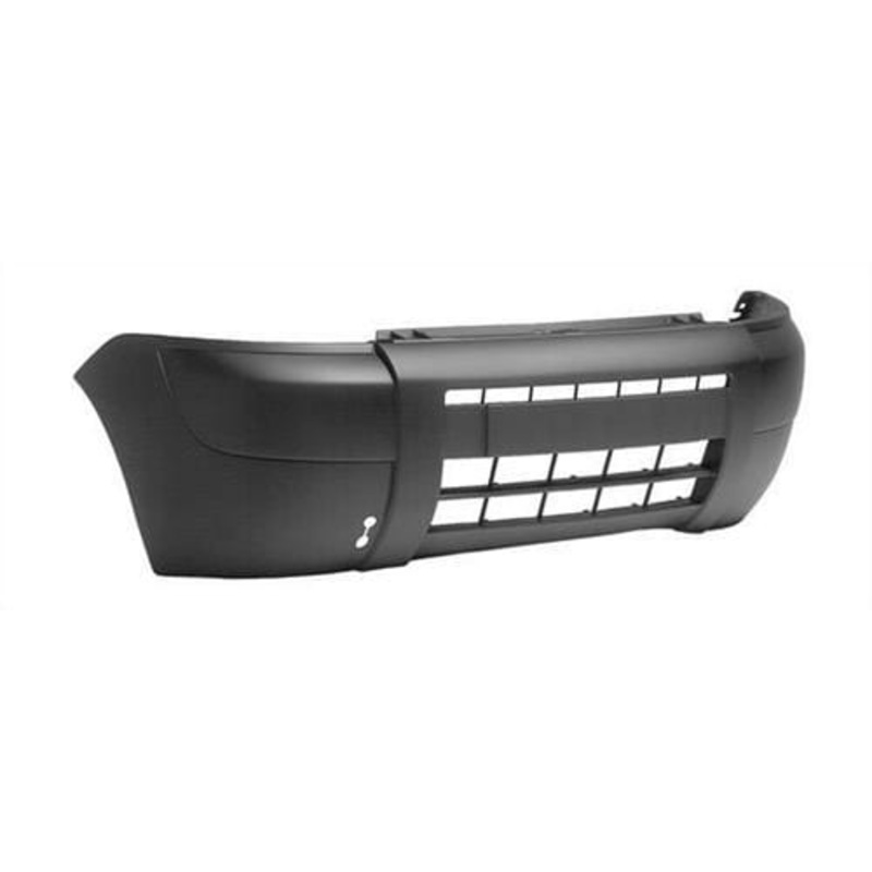 Citroen Berlingo Van 2002-2008 Front Bumper No Lamp or Wash Jet Holes – Black