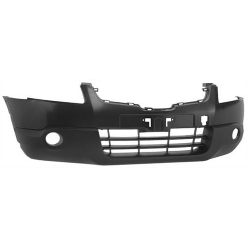 Nissan Qashqai+2 Hatchback 2009-2010 Front Bumper No Wash Jet Holes – Black