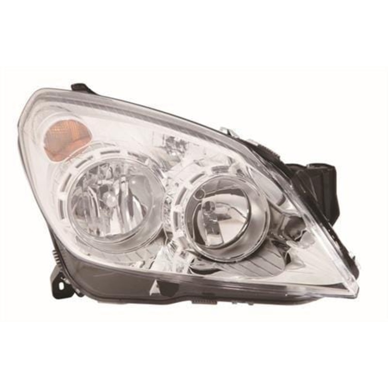 Vauxhall Astra 5 Door Hatchback 2007-2009 Headlamp Halogen Type – Chrome (Standard Models) Driver Side R