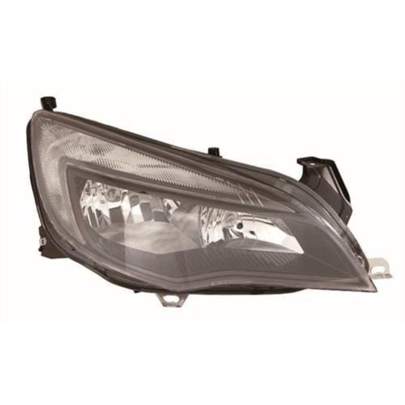Vauxhall Astra 5 Door Hatchback 2010-2012 Headlamp Halogen Black Type Driver Side R
