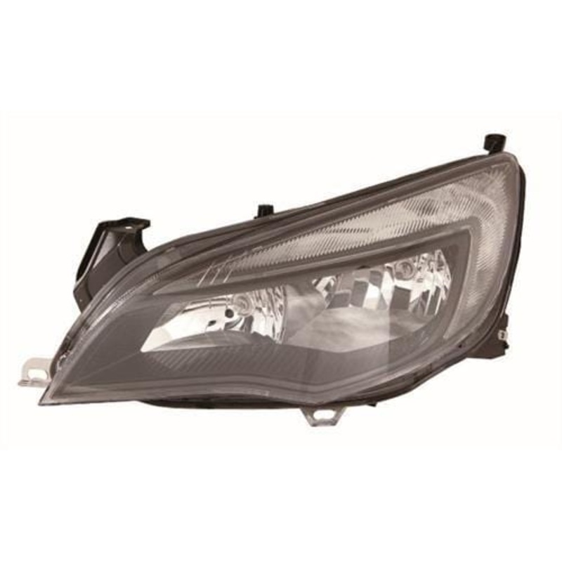 Vauxhall Astra 5 Door Hatchback 2010-2012 Headlamp Halogen Black Type Passenger Side L