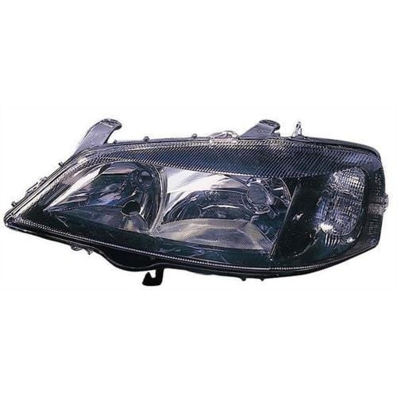 Vauxhall Astra Van 1998-2006 Headlamp Halogen Black Type Passenger Side L