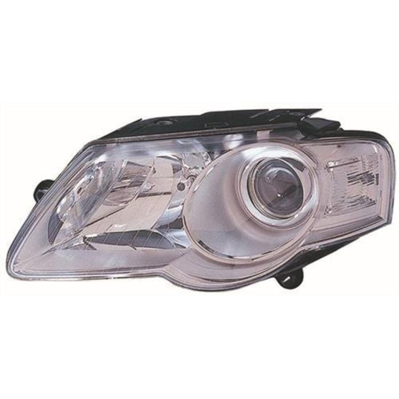Volkswagen Passat Estate 2005-2010 Headlamp Halogen Hella Design Passenger Side L