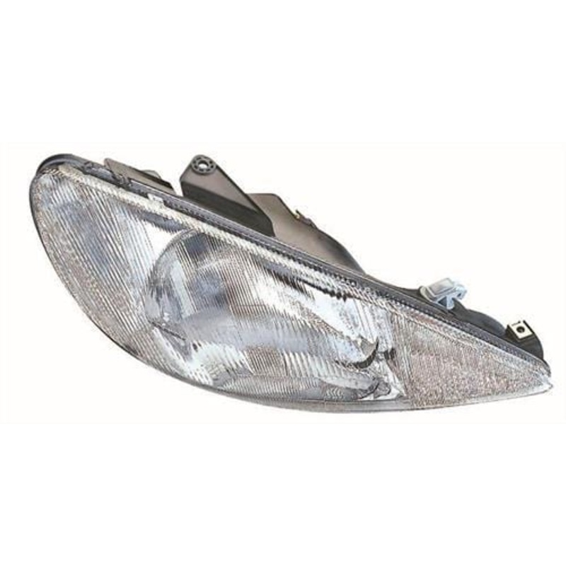 Peugeot 206 3 Door Hatchback 1998-2003 Headlamp Single Reflector Type Driver Side R