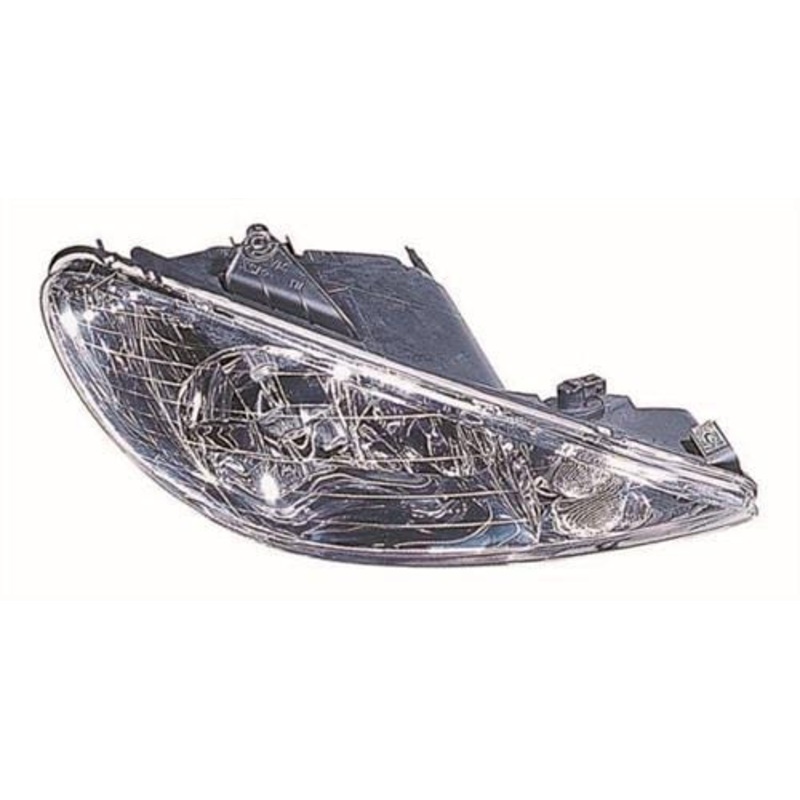 Peugeot 206 3 Door Hatchback 2003-2009 Headlamp Twin Reflector Type Driver Side R
