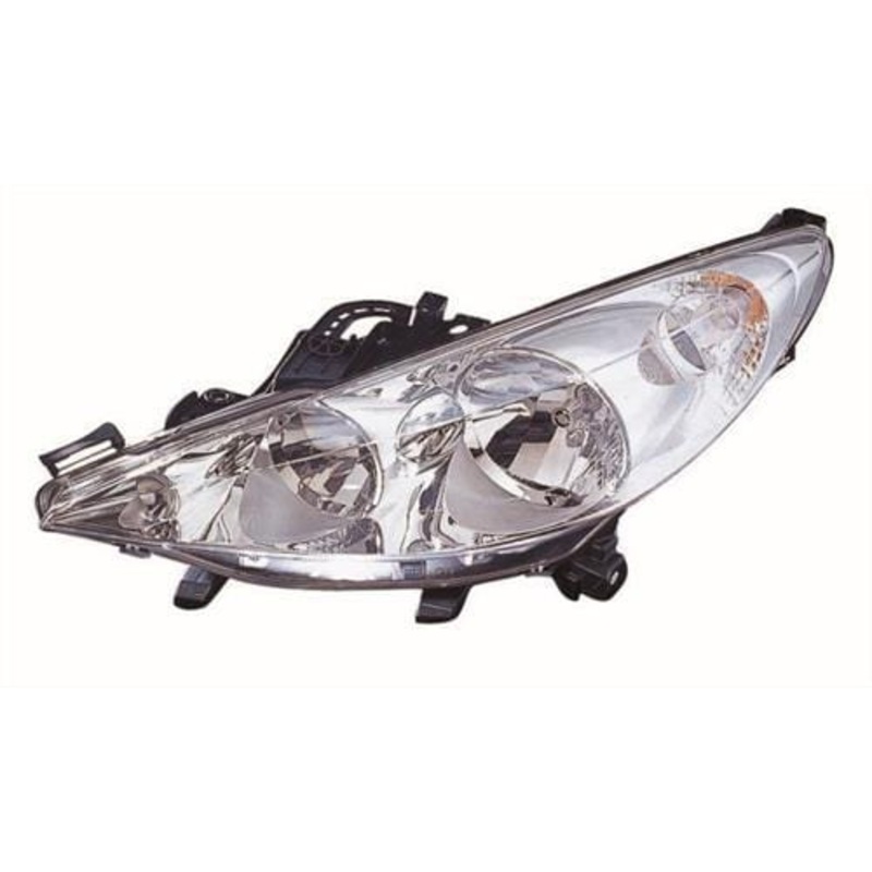 Peugeot 207 3 Door Hatchback 2009-2012 Headlamp (Not Directional Type) Passenger Side L