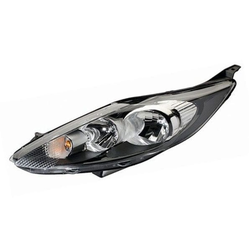 Ford Fiesta 3 Door Hatchback 2008-2012 MK7 Headlamp Black Type Passenger Side L