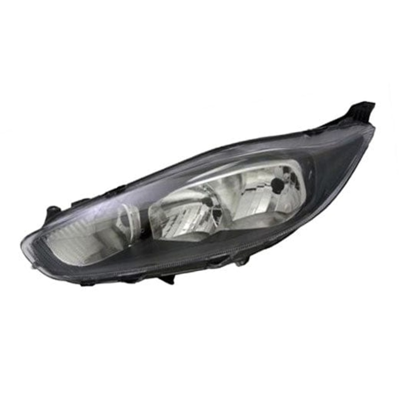 Ford Fiesta 3 Door Hatchback 2013-2017 MK7.5 Headlamp With Halogen Daytime Running Lamp – Black Passenger Side L