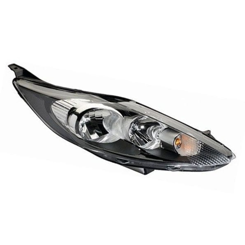 Ford Fiesta 5 Door Hatchback 2008-2013 MK7 Headlamp Black Type Driver Side R
