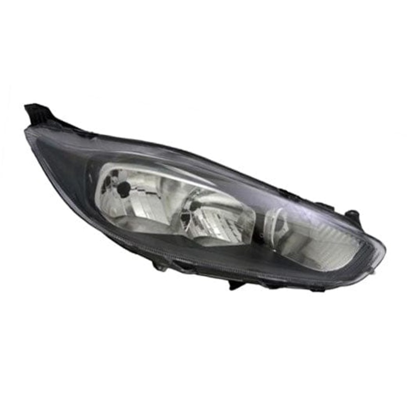 Ford Fiesta 5 Door Hatchback 2013-2017 MK7.5 Headlamp With Halogen Daytime Running Lamp – Black Driver Side R