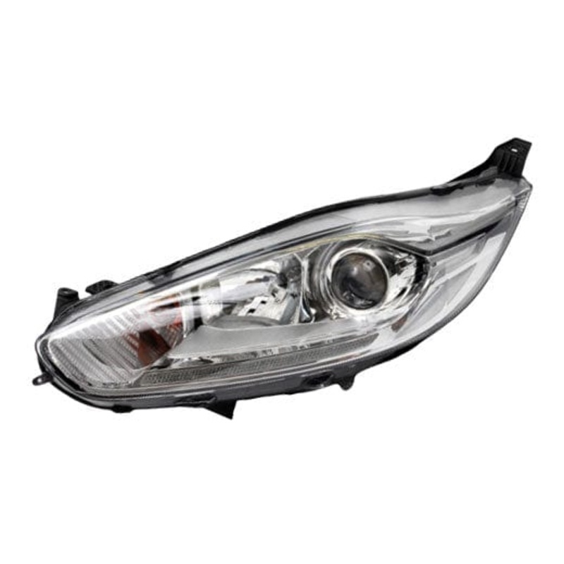 Ford Fiesta 5 Door Hatchback 2013-2017 MK7.5 Headlamp With LED Daytime Running Lamp – Chrome Passenger Side L