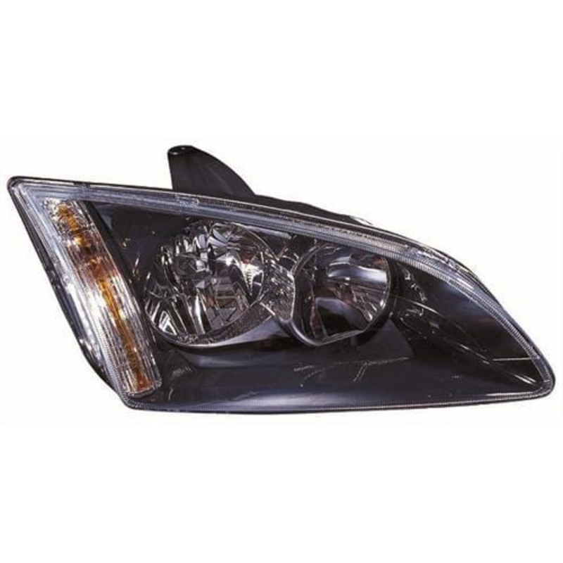 Ford Focus Cabriolet 2007-2008 Headlamp Halogen Black Type (Not Cornering Type) Driver Side R