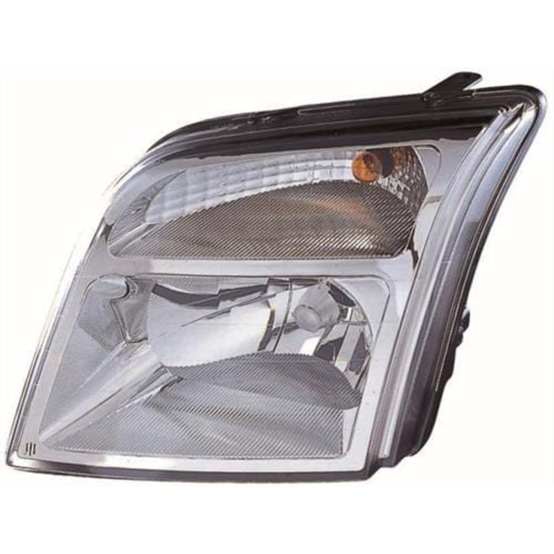 Ford Transit Connect Van 2003-2006 Headlamp With Motor Passenger Side L