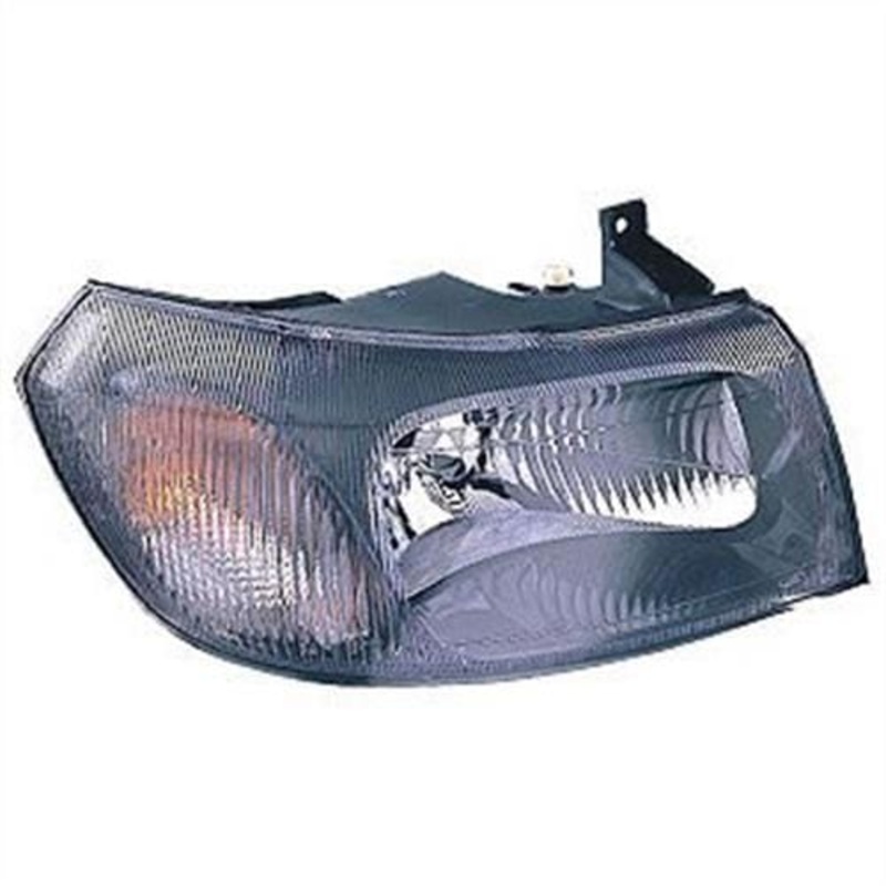Ford Transit Van 2000-2006 MK6 Headlamp Electric & Manual Black Type Driver Side R