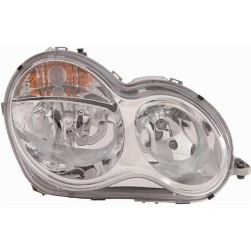 Mercedes C-Class Estate 2003-2006 Headlamp Halogen Type Driver Side R