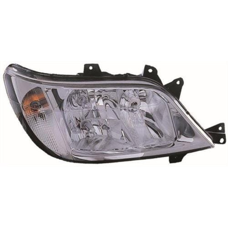 Mercedes Sprinter Van 2003-2006 Headlamp No Fog Lamp Version Driver Side R