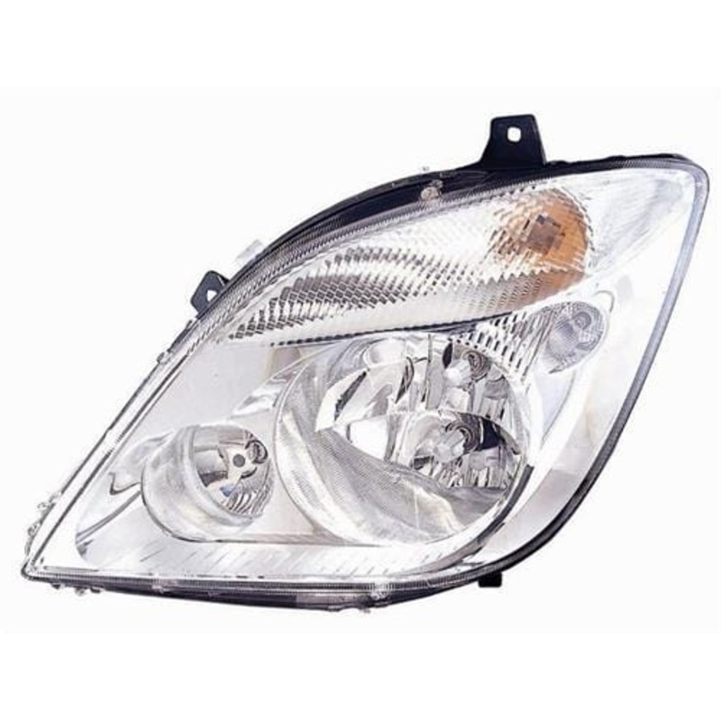 Mercedes Sprinter Van 2006-2013 Headlamp Halogen Type (With Fog Lamp) Passenger Side L