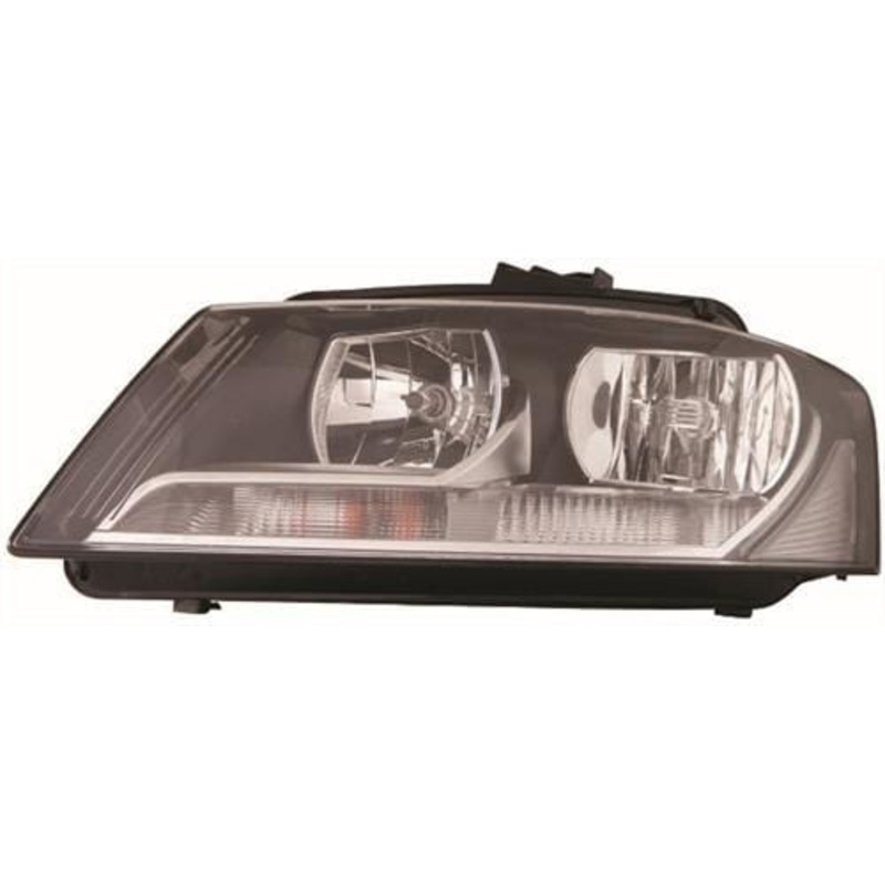 Audi A3 3 Door Hatchback 2008-2012 Headlamp Halogen Type Passenger Side L