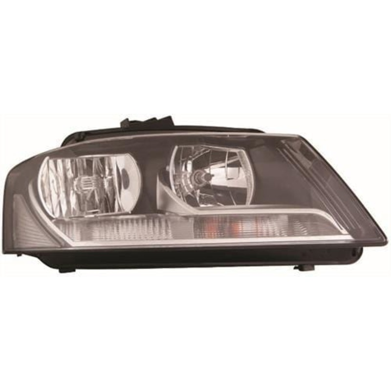 Audi A3 Cabriolet 2008-2013 Headlamp Halogen Type Driver Side R