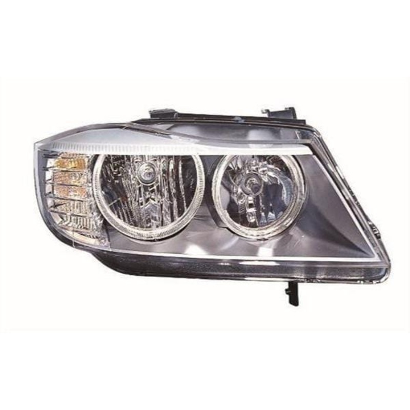 BMW 3 Series 4 Door Saloon 2008-2012 Headlamp Halogen Type Driver Side R