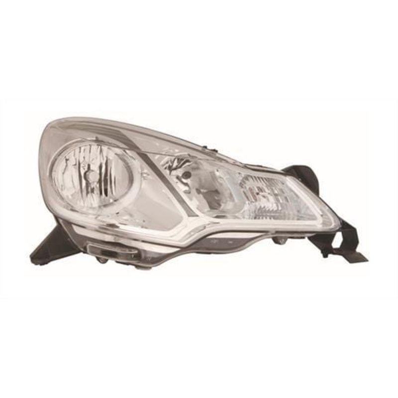 Citroen DS3 Hatchback 2010-2016 Headlamp Halogen Type – With Grey Trim Driver Side R