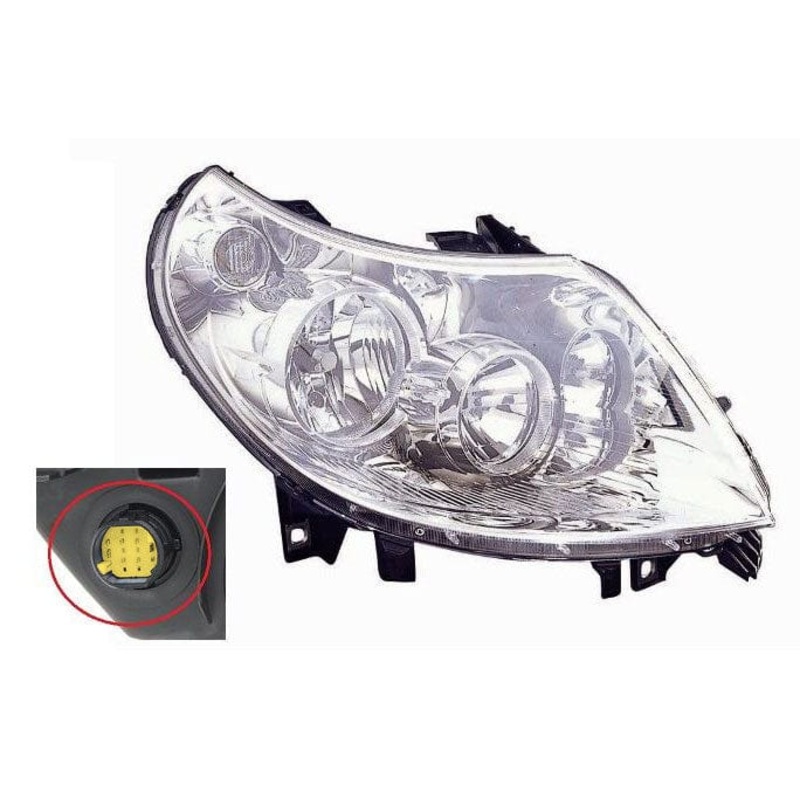 Citroen Relay Van 2006-2014 Headlamp (only fits 2006-2010) Driver Side R