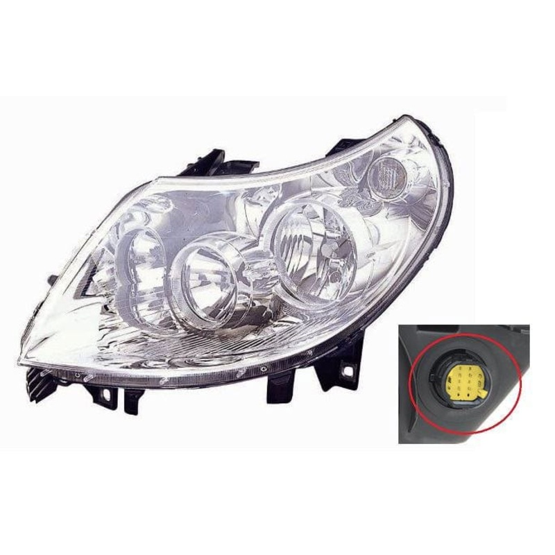 Citroen Relay Van 2006-2014 Headlamp (only fits 2006-2010) Passenger Side L