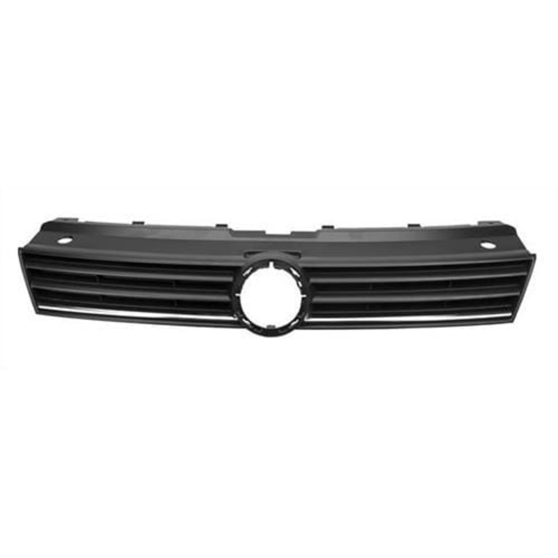 Volkswagen Polo 5 Door Hatchback 2014-2017 Front Grille With Chrome Trim (Standard Models)