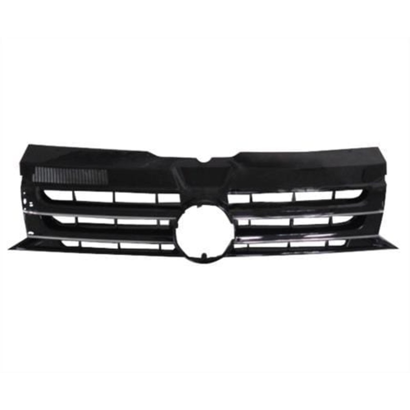 Volkswagen Transporter T5.1 Van 2010-2015 Front Grille Black & Chrome Type